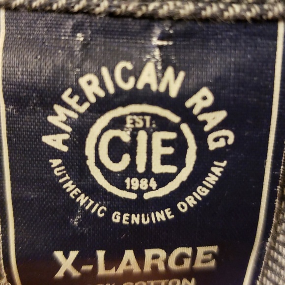American Rag blue button up - Picture 2 of 3